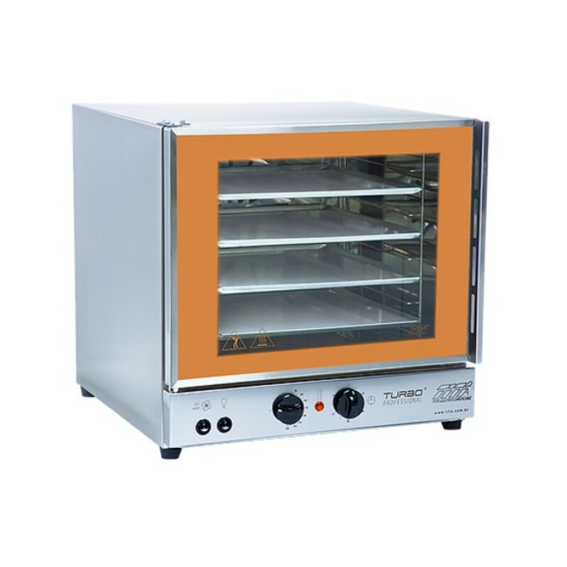 Forno Elétrico Turbo Profisional  FETP 4A Laranja 220V-Titã