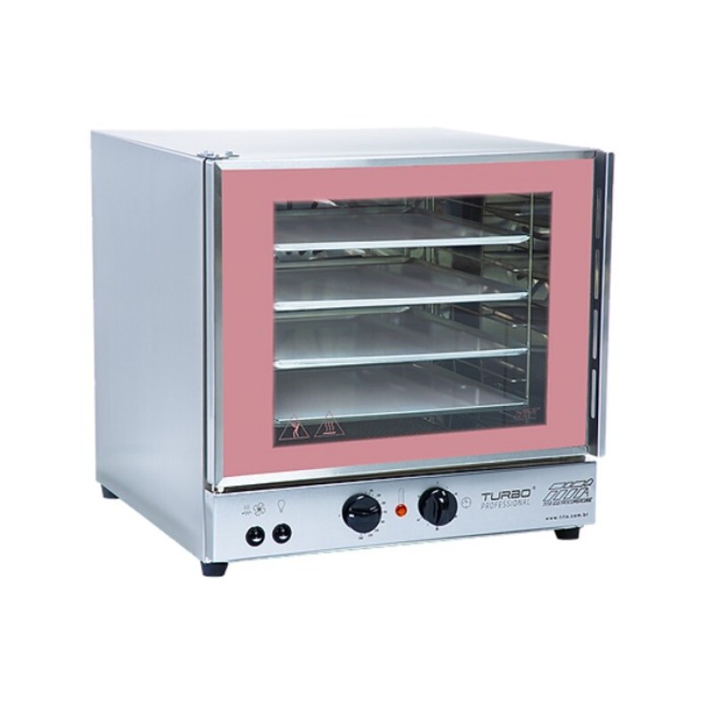 Forno Elétrico Turbo Profissional  FETP 4A Rosa 220V -Titã