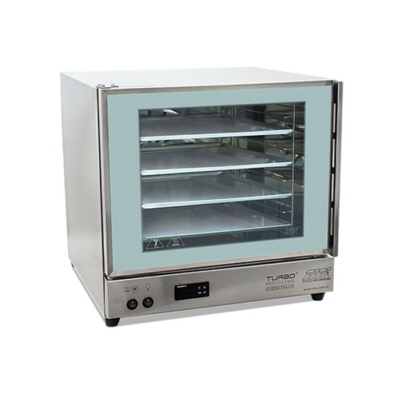 Forno Elétrico Turbo Profissional Digital FETP 4A Azul 220V-Titã