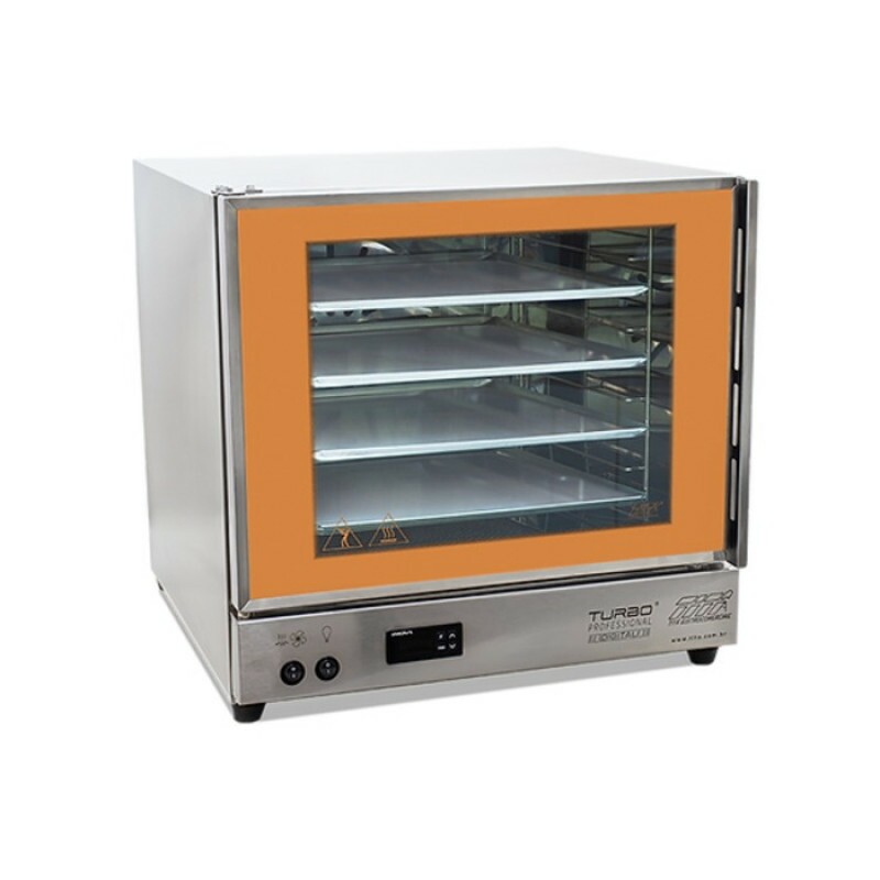 Forno Elétrico Turbo Profissional Digital FETP 4A Laranja 220V-Titã