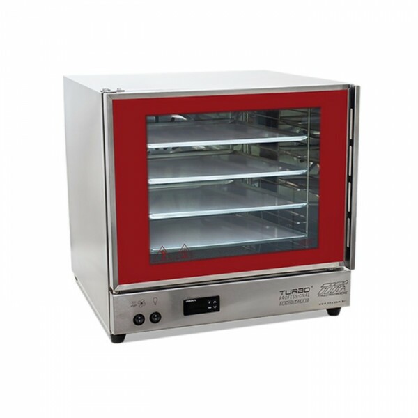 Forno Elétrico Turbo Profissional Digital FETP 4A Vermelho 127V-Titã