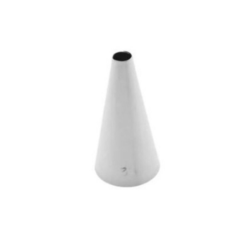 Bico p/  Confeitar Liso (Inox) N2- Caparroz
