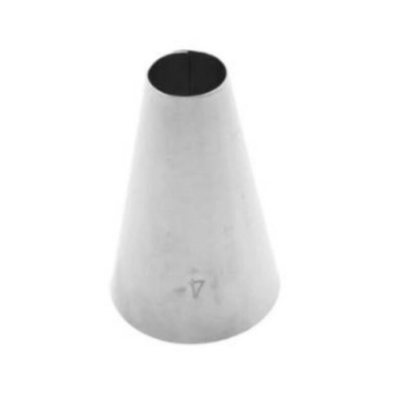 Bico p/ Confeitar Liso (Inox) N4- Caparroz