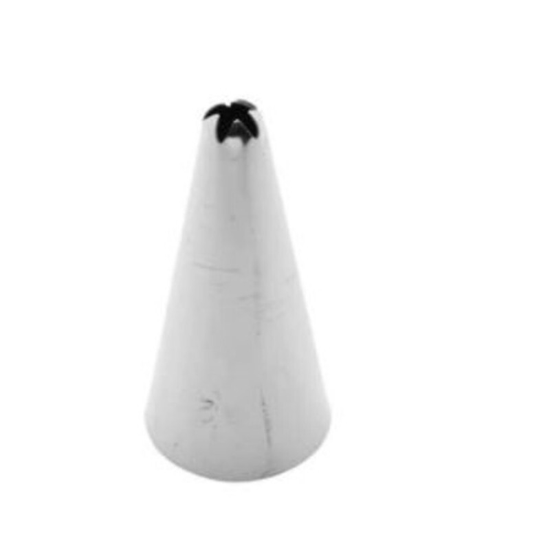 Bico p/ Confeitar Pitanga Pequeno N2  (Inox)- Caparroz