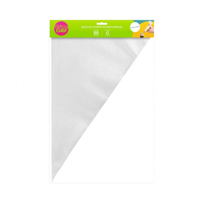 Kit Sacos Descartaveis 50 Unid Grande - Prime Chef