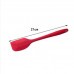 Espátula de Silicone Curva Pequena 21cm Vermelha- Prime Chef