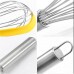 Batedor Fouet em  Aço (Inox)  c/ Raspador 26cm - Prime Chef