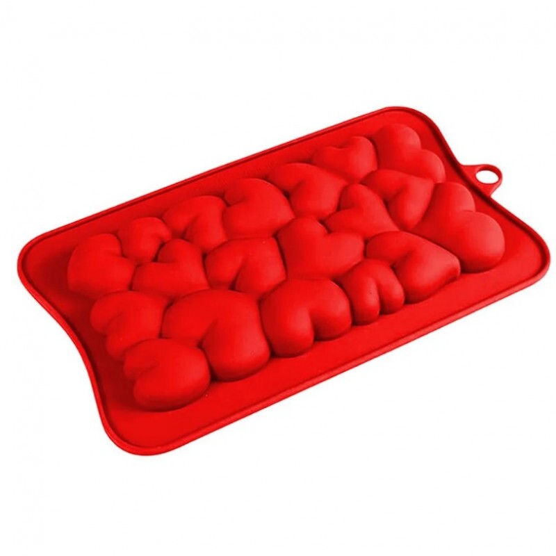 Forma silicone Coracao 10X18cm -Prime Chef