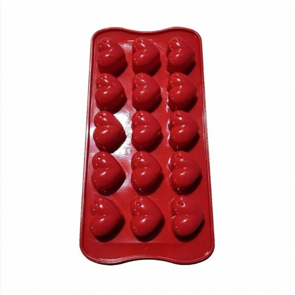 Forma Silicone Coração 21x10CM  -Prime Chef