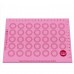 Tapete de Fibra Vidro para Macarons Rosa - Prime Chef