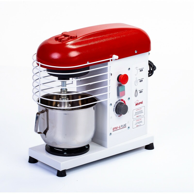 Batedeira Planetária 6 Litros Industrial Plus Motor 1000W-Maná