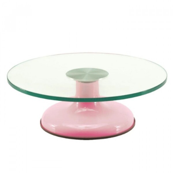 Bailarina De Vidro Rosa Bebe 30cm c/ Rolamento Duplo- Prime Chef