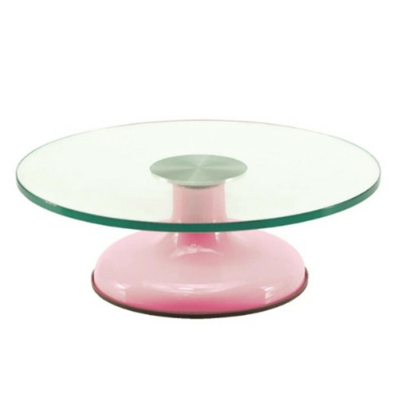 Bailarina De Vidro Rosa Bebe 30cm c/ Rolamento Duplo- Prime Chef