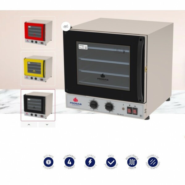 Forno Turbo Fast Oven PRP-004 G2 Preto 220v