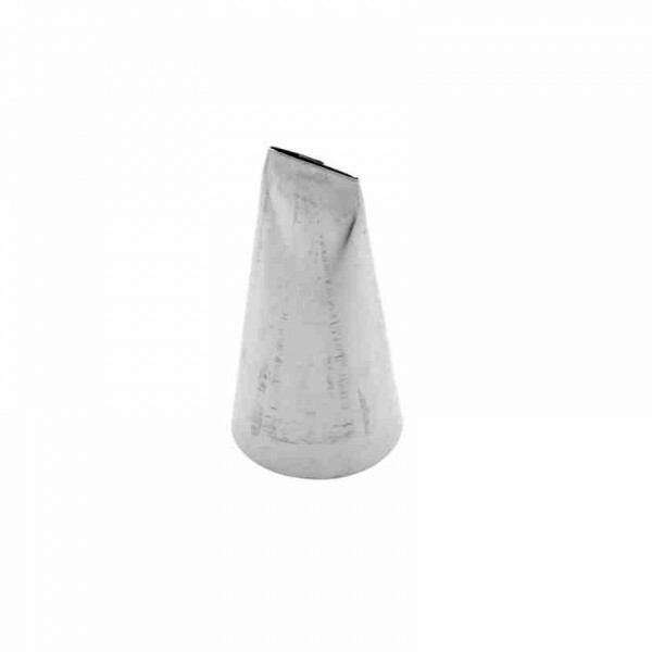Bico Babado Crespo 5,8cmx2,8cmx1,6cm  (Inox) -Caparroz